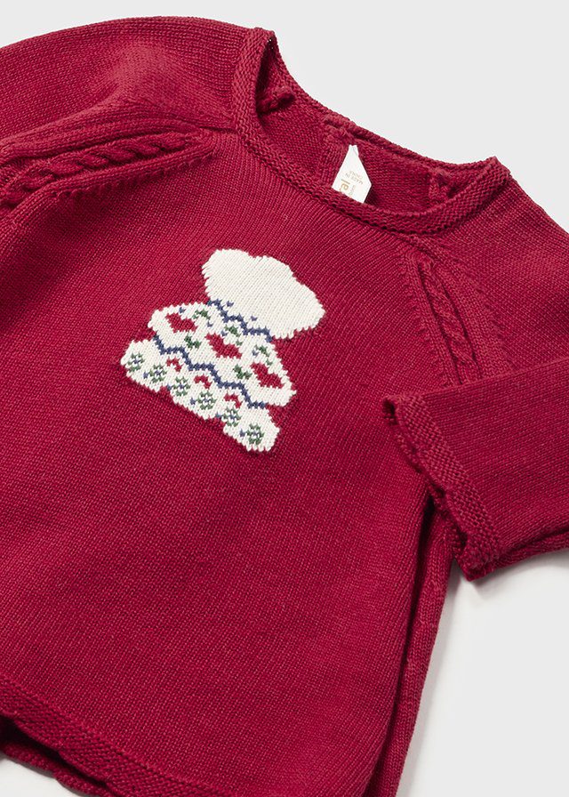 Vestido tricot con diadema Better Cotton recién nacido - Imagen 5