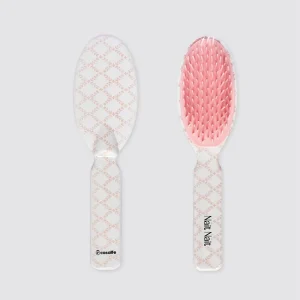 Cepillo Oval Pequeño Atenea Rosa