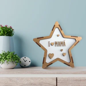 Lámpara Día de la Madre YO QUIERO A MAMÁ