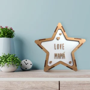 Lámpara Día de la Madre LOVE MAMÁ