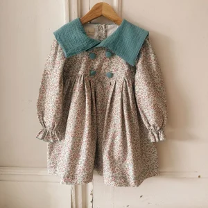 Vestido Marinero Flores