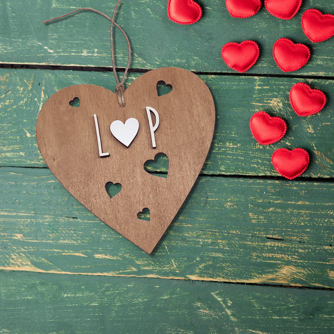 Corazón Personalizado de Madera San Valentín. - Imagen 3