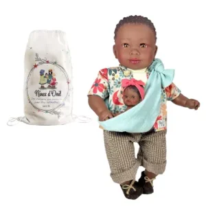 Nines d’Onil Amir con bebé