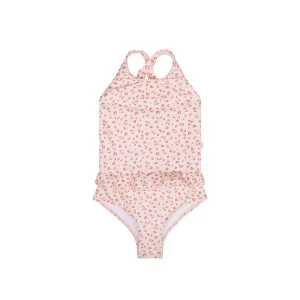 Swim Essentials bañador pink leopard