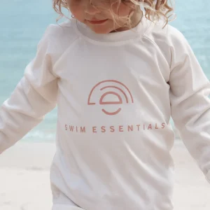 Swim Essentials camiseta baño m/l blanco